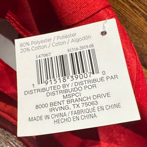 Red Baseball Cap - Picture 3 of 6